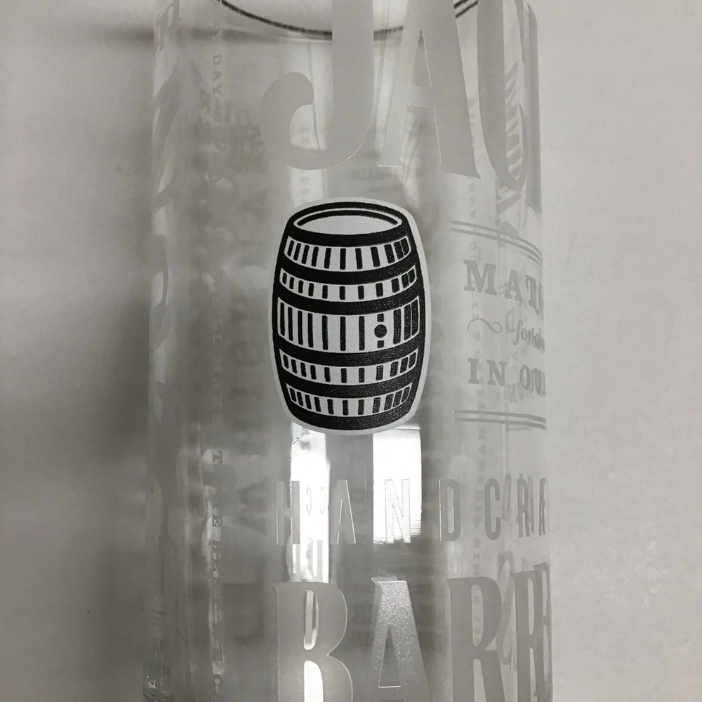 Jack Daniels Whiskey 4 Highball Tumbler Glasses Tall Boy 10 oz Old No. 7 Bar USA - Picture 11 of 16